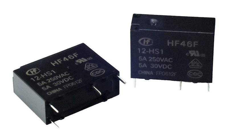 PRZEKAŹNIK 12VDC 5A HF46F-012-HS1 HONGFA