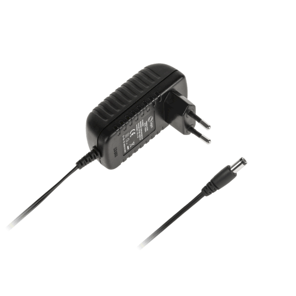 ZASILACZ 12V 1,5A DC 2,1x5,5mm IMPULSOWY