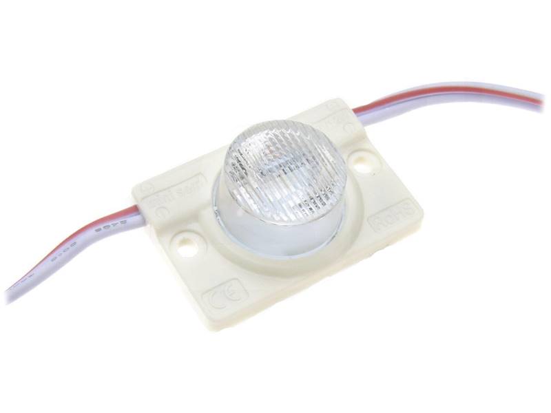MODUŁ LED 12V 1,2W MINI 1xLED BARWA ZIMNA