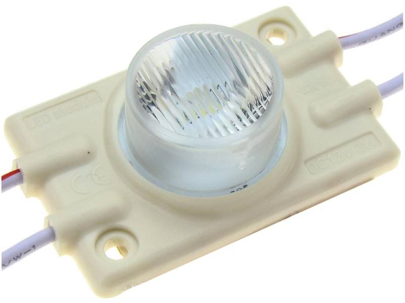 MODUŁ LED 12V 3W 1xLED BARWA ZIMNA