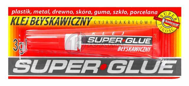 KLEJ SUPERGLUE BŁYSKAWICZNY 3g
