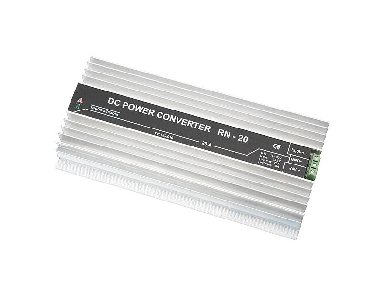 PRZETWORNICA NAPIĘCIA 24->12V 20A RN-20