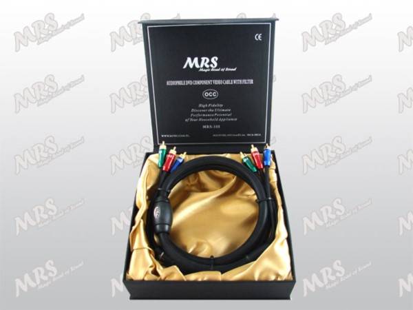KABEL POŁĄCZENIOWY 3xRCA-3xRCA Z FILTREM 1,5m