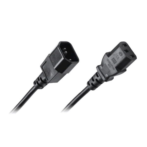 KABEL ZASILAJĄCY KOMPUTEROWY WTYK-GNIAZDO 3m