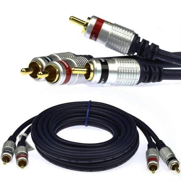 KABEL POŁĄCZENIOWY 2xRCA-2xRCA 3m Vitalco