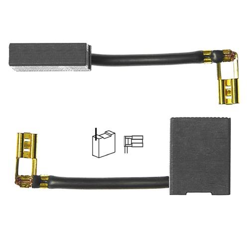 SZCZOTKI WĘGLOWE 6,3x16x22mm BLACK&DECKER