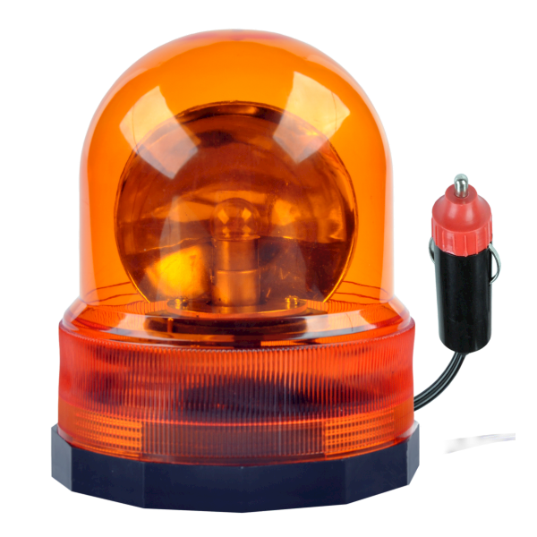 LAMPA OSTRZEGAWCZA POMARAŃCZOWA 24V