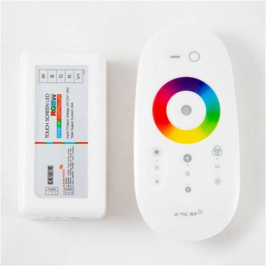 STEROWNIK LED RGB+W DOTYKOWY 24A 288W