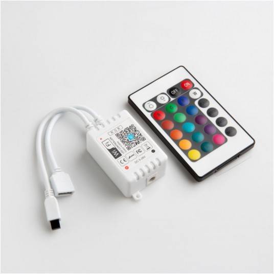 STEROWNIK LED RGB IR24 Wi-Fi 8A/96W