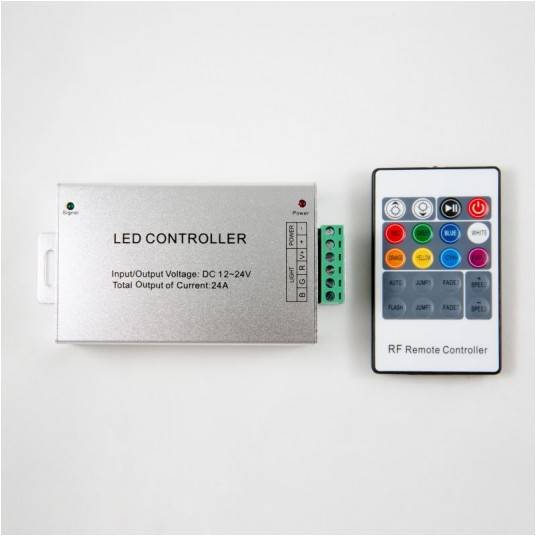 STEROWNIK LED RGB 20 PRZYCISKÓW 24A 288W