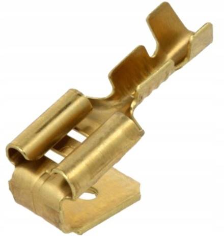 KONEKTOR 6,3mm MĘSKI-ŻEŃSKI