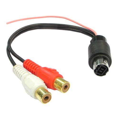 ZŁĄCZE DO RADIA ALPINE-2xGNIAZDO RCA