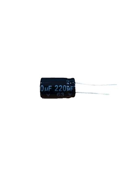 KONDENSATOR ELEKTROLITYCZNY 220uF 63V