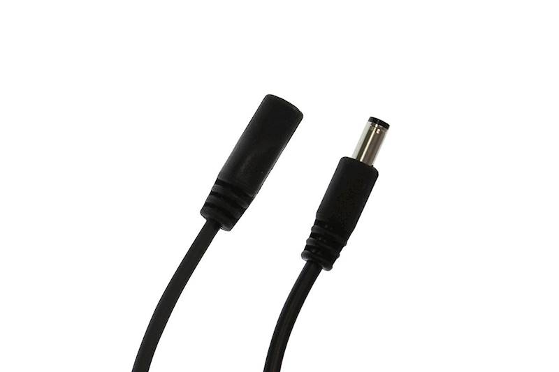 KABEL DC WTYK 2,5x5,5mm-GNIAZDO 2,5x5,5 2m