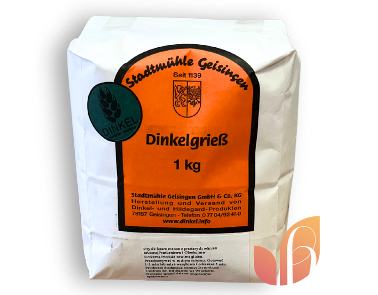 Grysik orkiszowy jasny 1kg Stadtmuhle