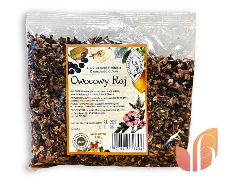 Herbata owocowy raj 150g 
