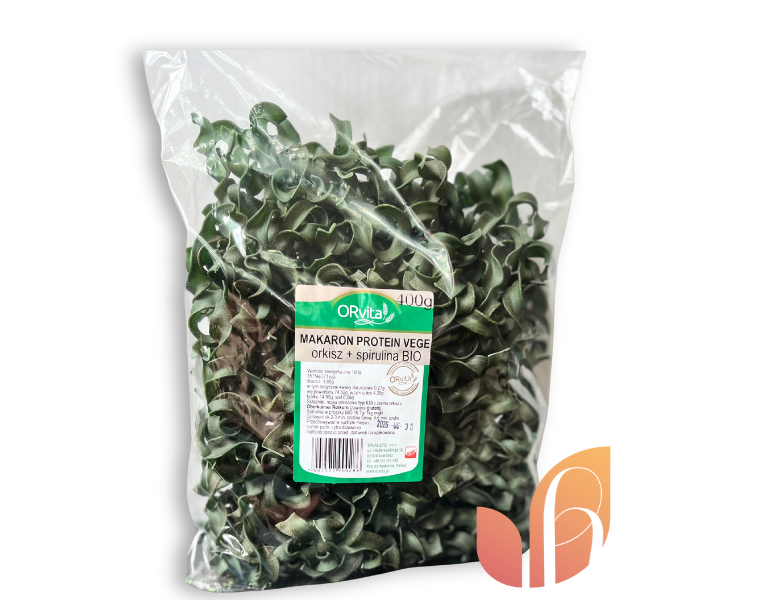 Makaron orkiszowy ze spiruliną 400g Tagliatelle