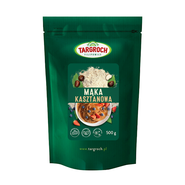 Mąka kasztanowa 500g Targroch