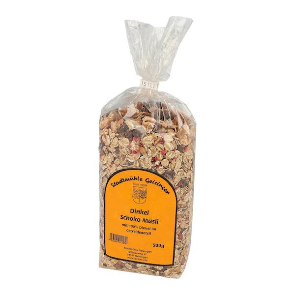 Musli orkiszowe czekoladowe 500g Stadtmuhle