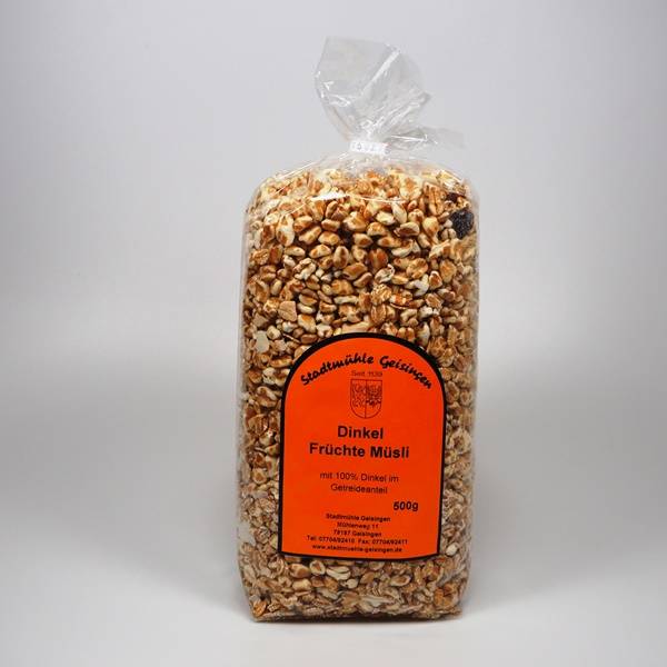 Musli orkiszowe owocowe 500g Stadtmuhle