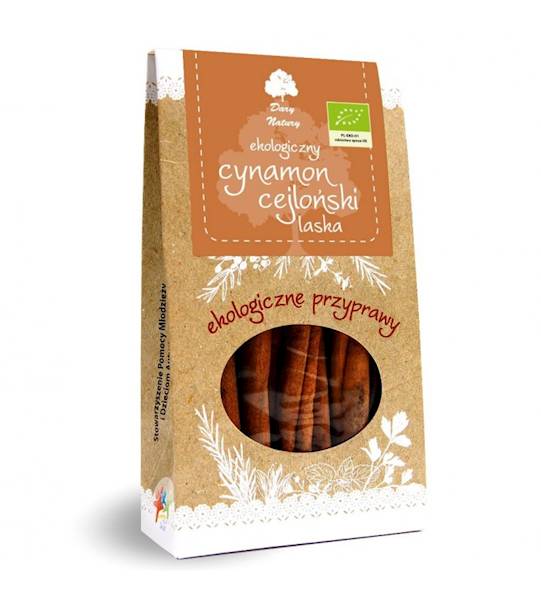 Cynamon cejloński laska 30g Dary Natury
