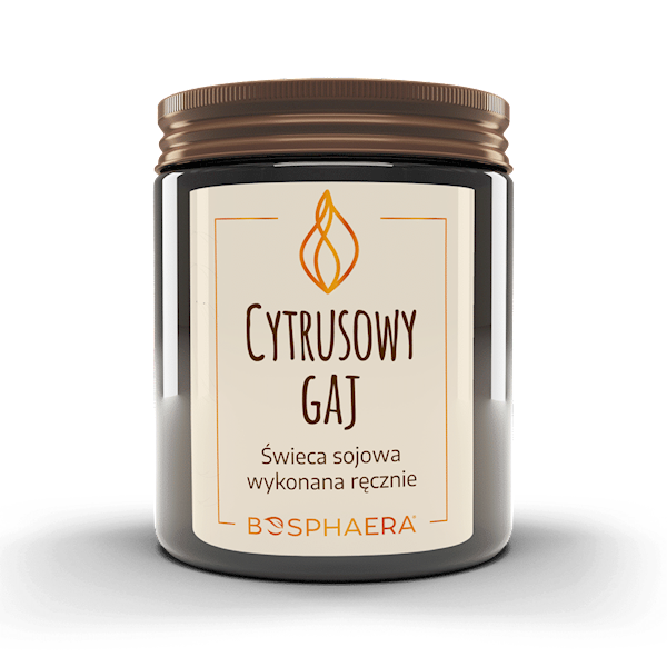 Świeca sojowa Cytrusowy Gaj 190g