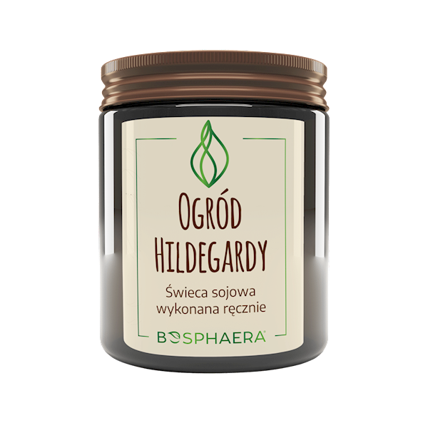 Świeca sojowa Ogród Hildegardy 190g