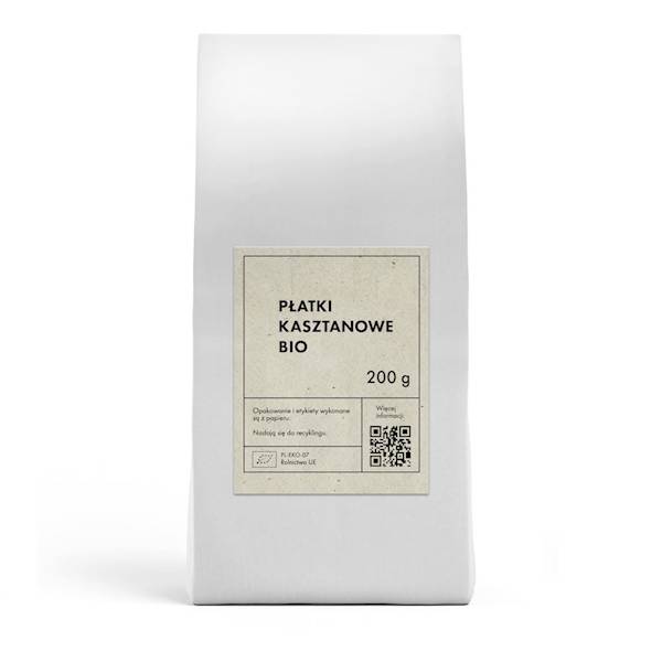 Płatki kasztanowe BIO 200g