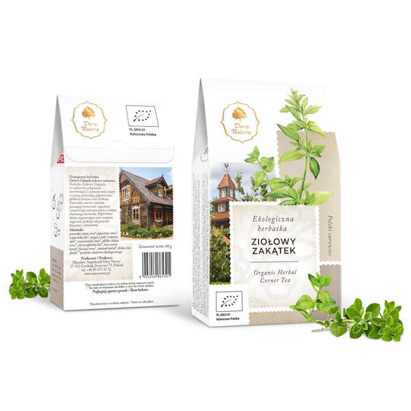 Herbata Ziołowy Zakątek eko 80g