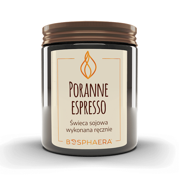 Świeca sojowa Poranne Espresso 190g
