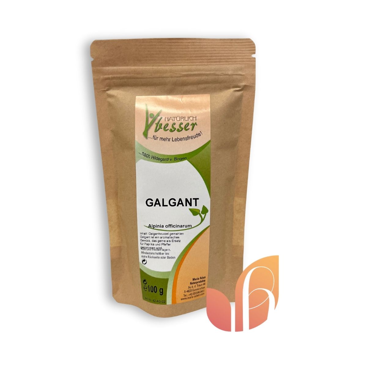 Galgant 100g Maria Adam