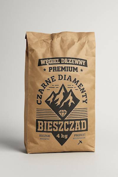 WĘGIEL DRZEWNY PREMIUM 12  KG