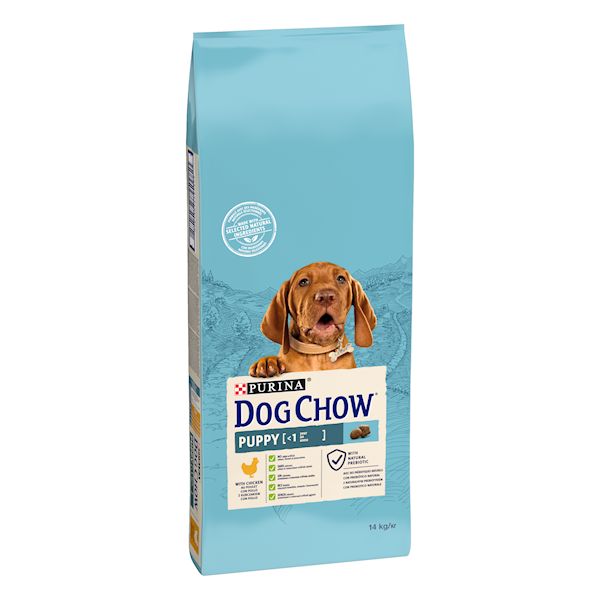 Dog Chow PUPPY z DROBIEM 14 kg