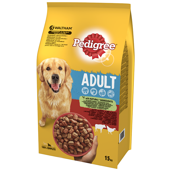 Pedigree Adult wołowina z warzywami 12 kg
