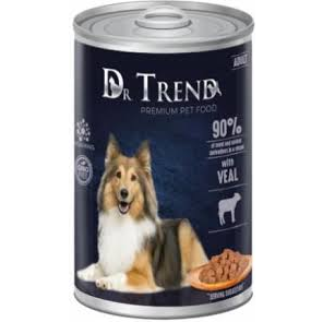 Kp Dr Trend Dog z CIELĘCINĄ 400g