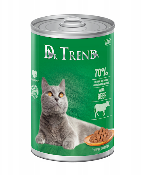 Kk Dr Trend Cat WOŁOWINA 400g