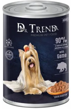 Kp Dr Trend Dog z DZICZYZNĄ 400g