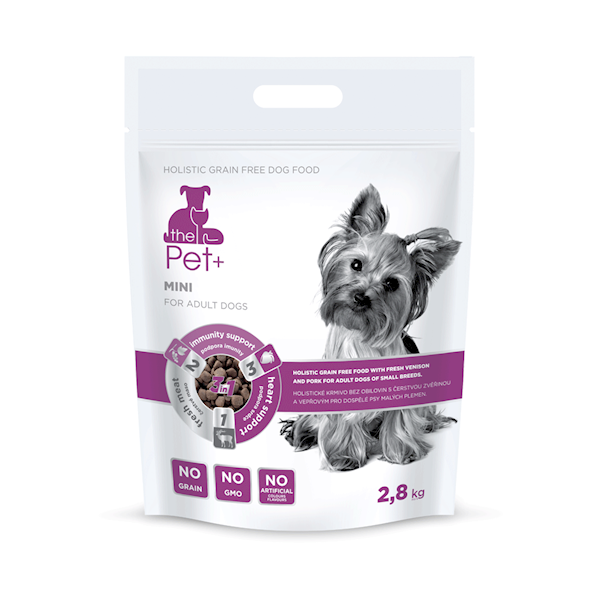 PET PLUS DOG Ad MINI Holistic Game & Pork 12kg