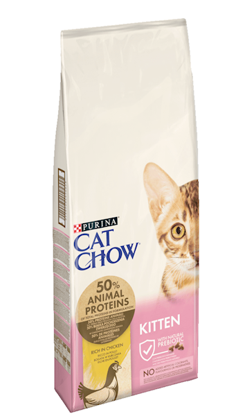 Cat Chow KITTEN kurczak 15kg