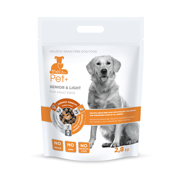 PET PLUS DOG Senior Holistic Drób 12kg