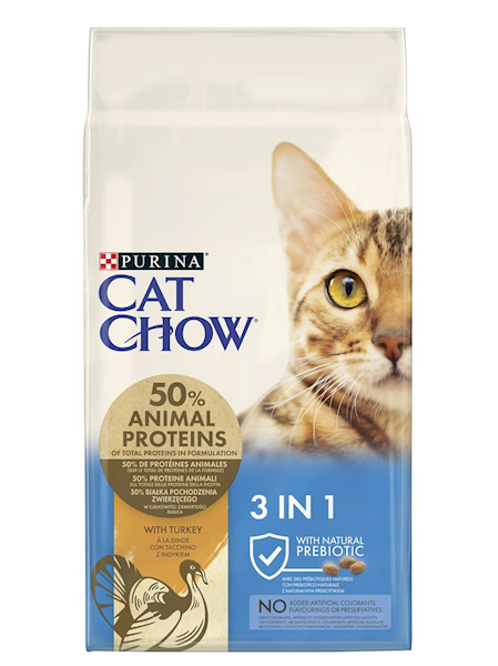 Cat Chow Sp. Care 3 w 1 15kg