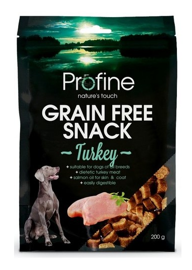 16474 PROFINE GF Snack with Turkey 200g