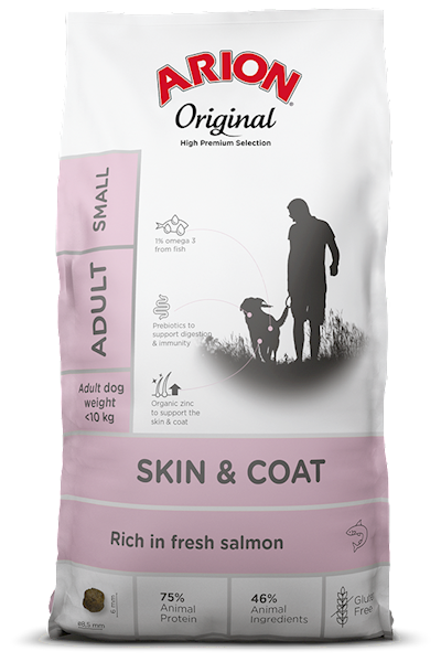 Arion Oryg. ADULT SMALL Skin S & R op 2kg