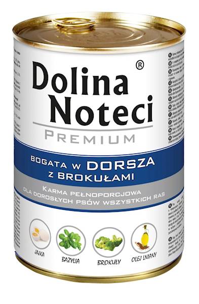 Kp.Premium Dolina Noteci dorsz z brokułami 0,8kg