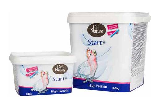 DELI Nat. Start high protein d/papug 500g