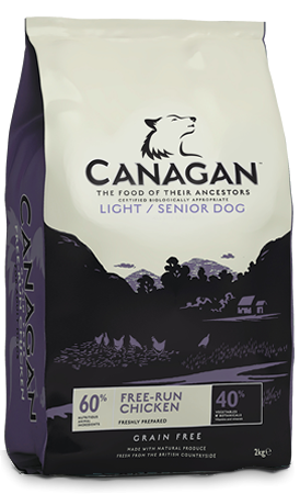 Canagan D. Senior Light op 12kg