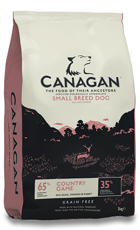 Canagan D. Small Breeds C. Game op 2kg 