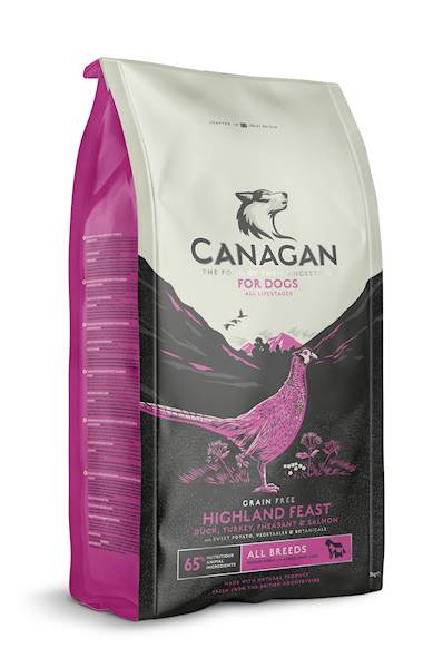 Canagan D. Highland Feast op 12kg