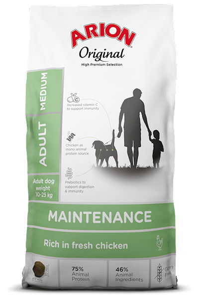 Arion Oryg. ADULT MEDIUM Skin S & R op 2kg