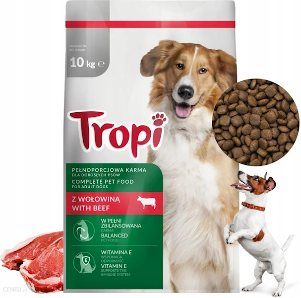TROPI z wołowiną 10kg 